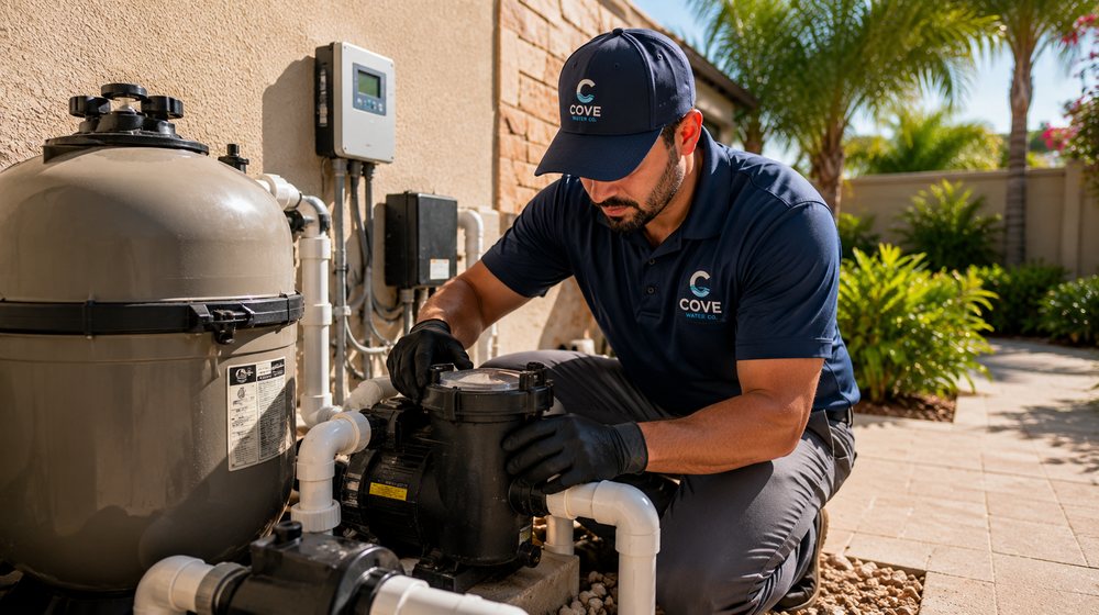 Pool equipment service in Laredo